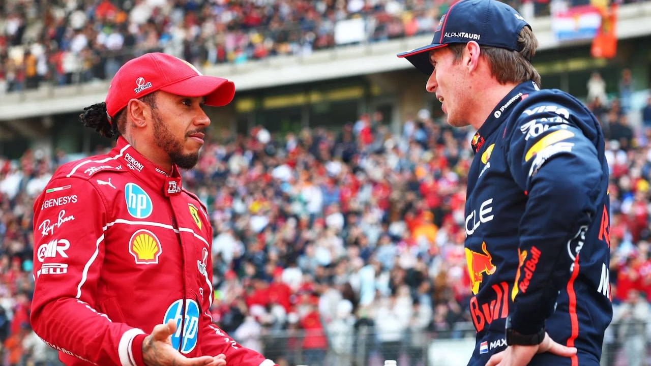 Lewis Hamilton, Max Verstappen