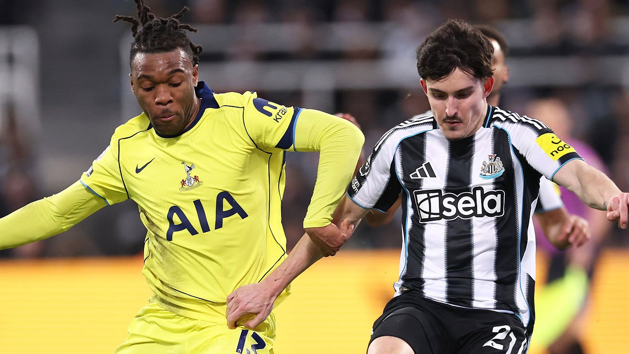 Newcastle United vs Tottenham via gettyimages