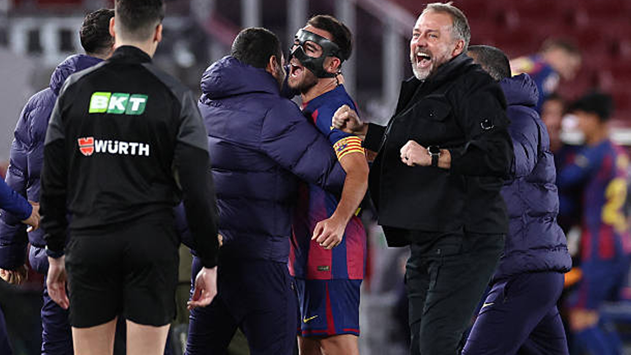 Penampilan vs Atletico Berbeda, Barcelona Tuai Pujian Tinggi dari Flick