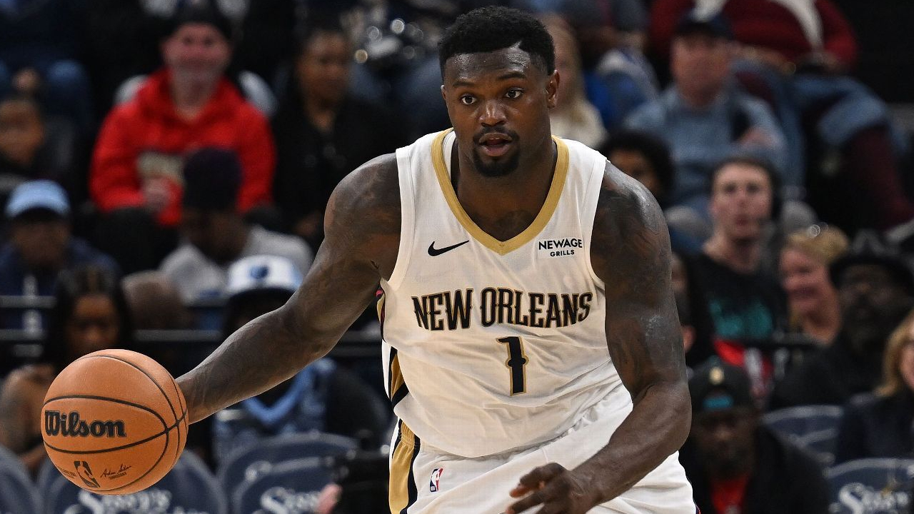 Musim ini, Zion Williamson baru tampil dalam 10 pertandingan dari total 21 pertandingan Pelicans. (Foto: AP)