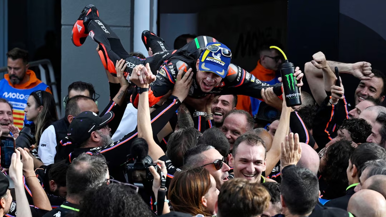 Aprilia Bersyukur Marco Bezzecchi Baru Gabung Langsung Jadi Penyelamat