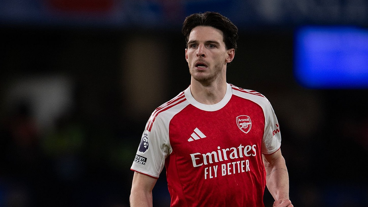 Gelandang Arsenal, Declan Rice