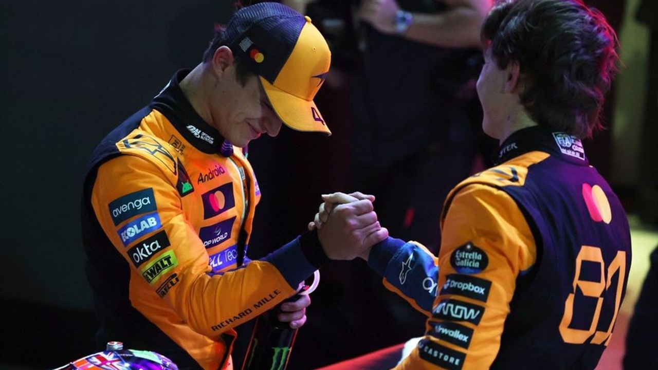 Lando Norris dan Oscar Piastri (McLaren)