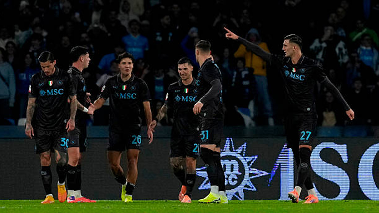 Napoli Singkirkan Cagliari, Fakta Menarik Usai Pertandingan Coppa Italia