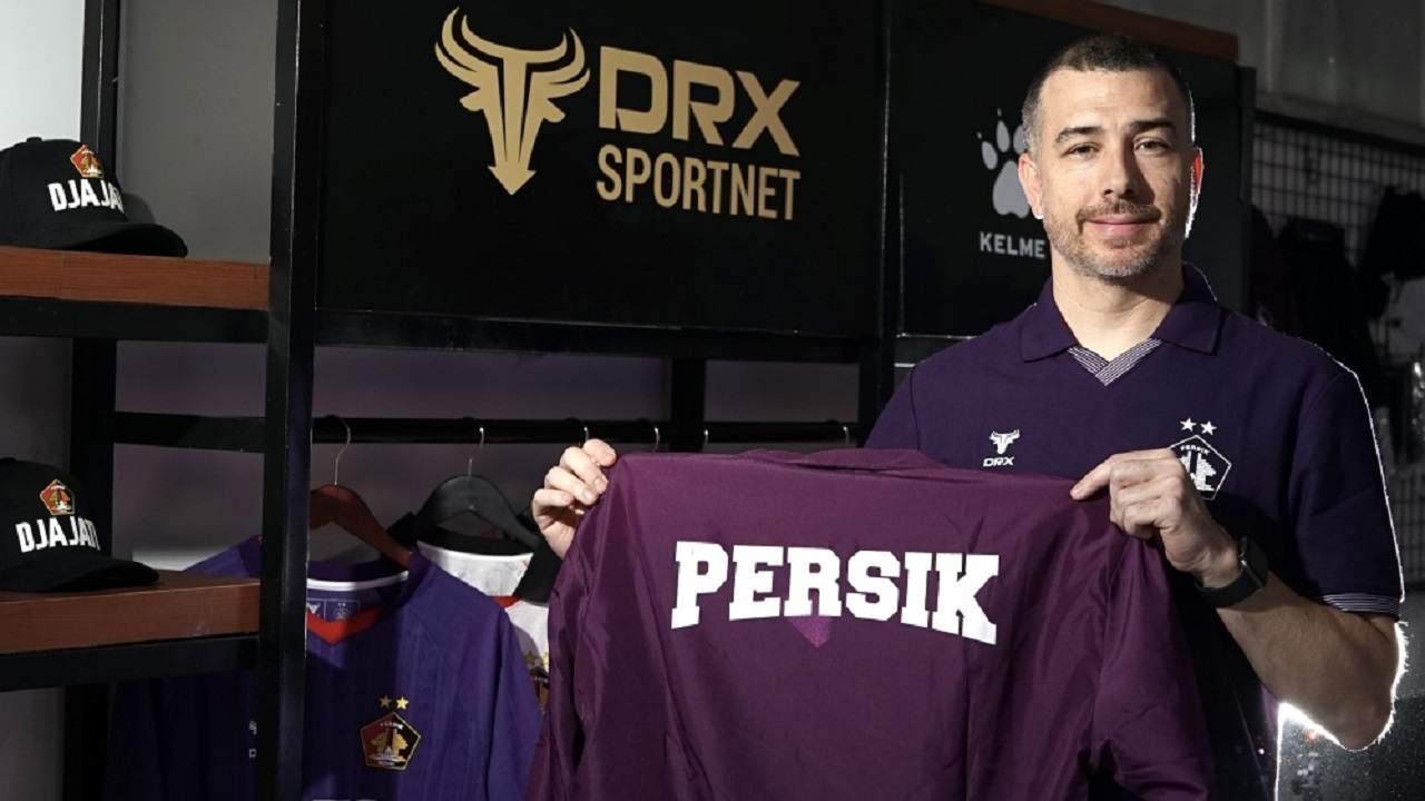 Pelatih anyar Persik Kediri, Marcos Reina resmi diperkenalkan ke publik