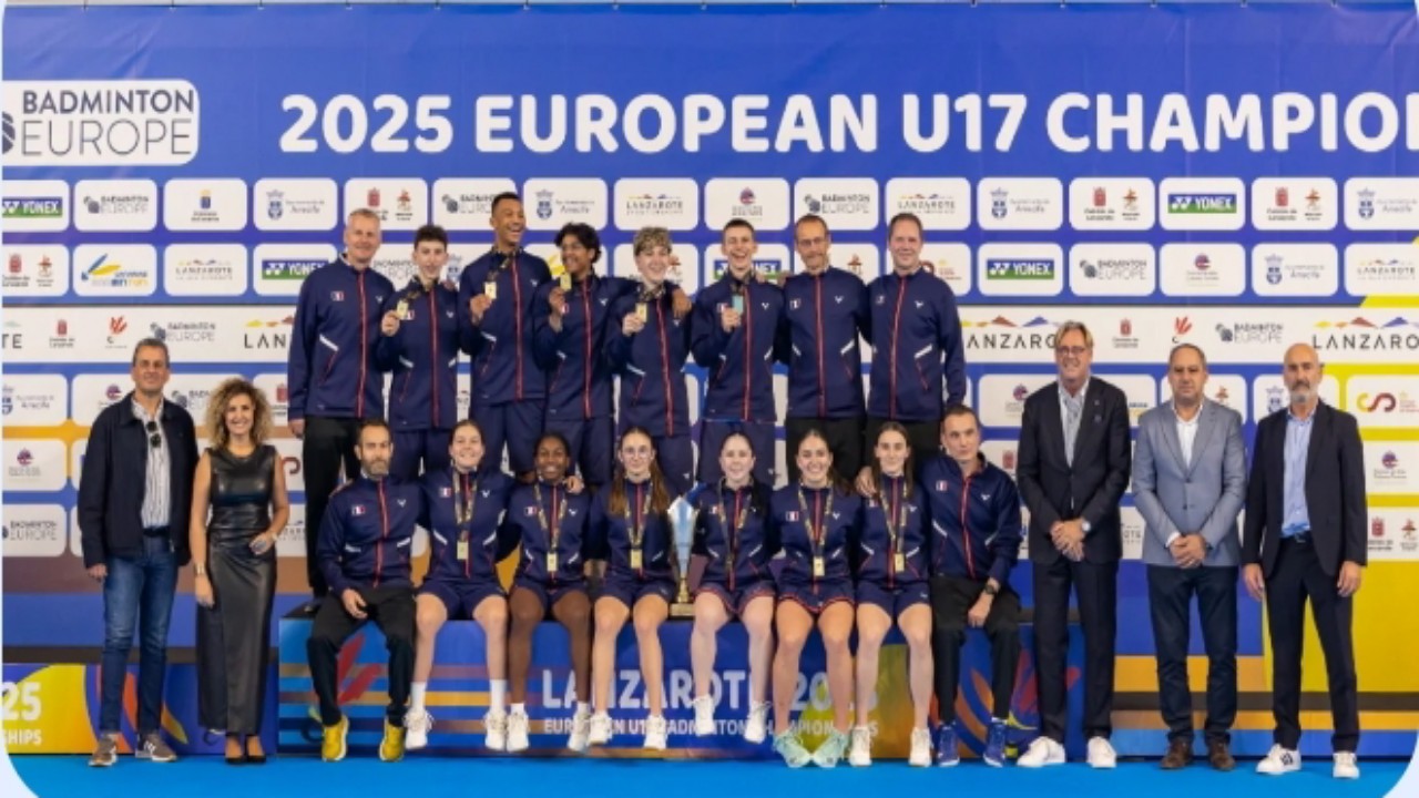 Prancis Kampiun Kejuaraan Beregu Campuran U17 Eropa 2025