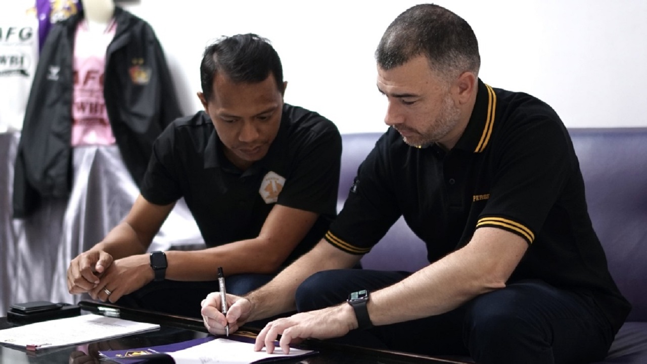 Marcos Reina Ungkap Filosofi yang Akan Diterapkannya di Persik Kediri