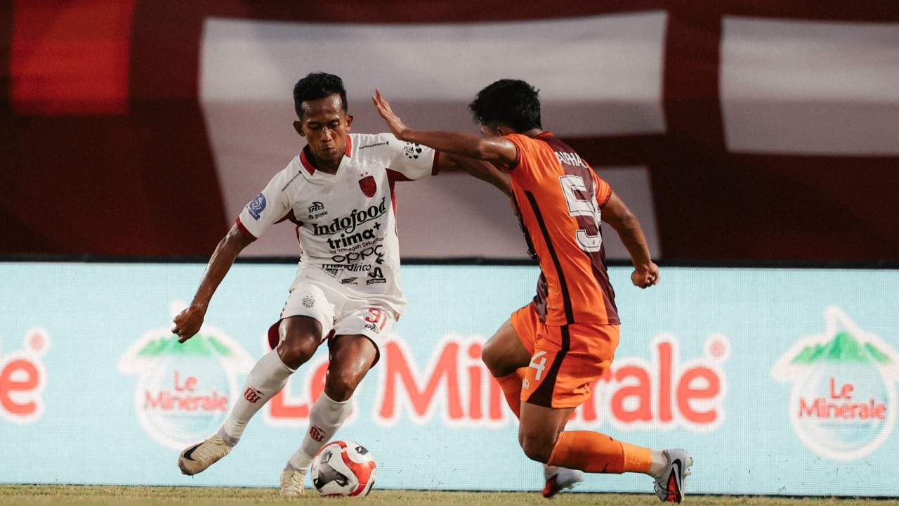 Penyerang senior Bali United, Muhammad Rahmat