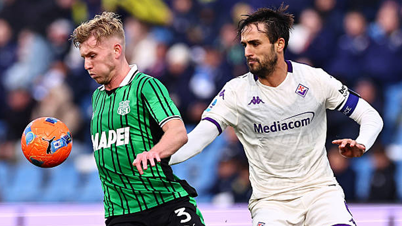 Hasil Pertandingan Serie A Italia: Sassuolo 3-1 Fiorentina