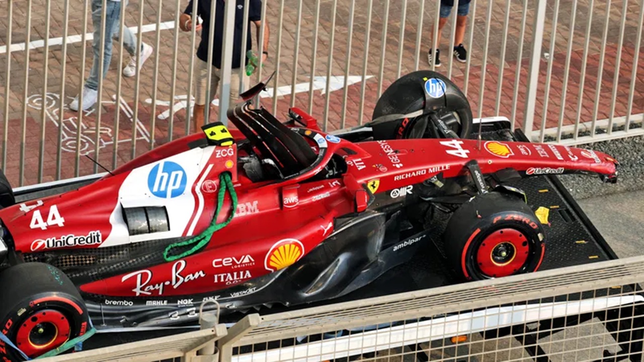 Lewis Hamilton Kembali Alami Kecelakaan di FP3