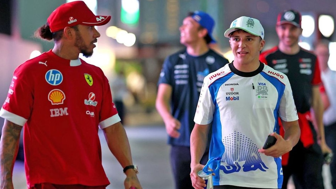 Lewis Hamilton, Isack Hadjar