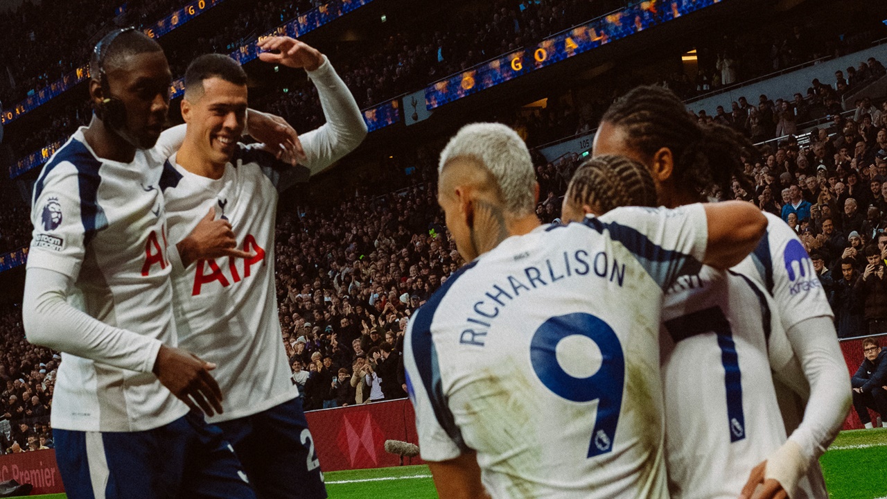 Frank senang dengan kemenangan Spurs vs Brentford