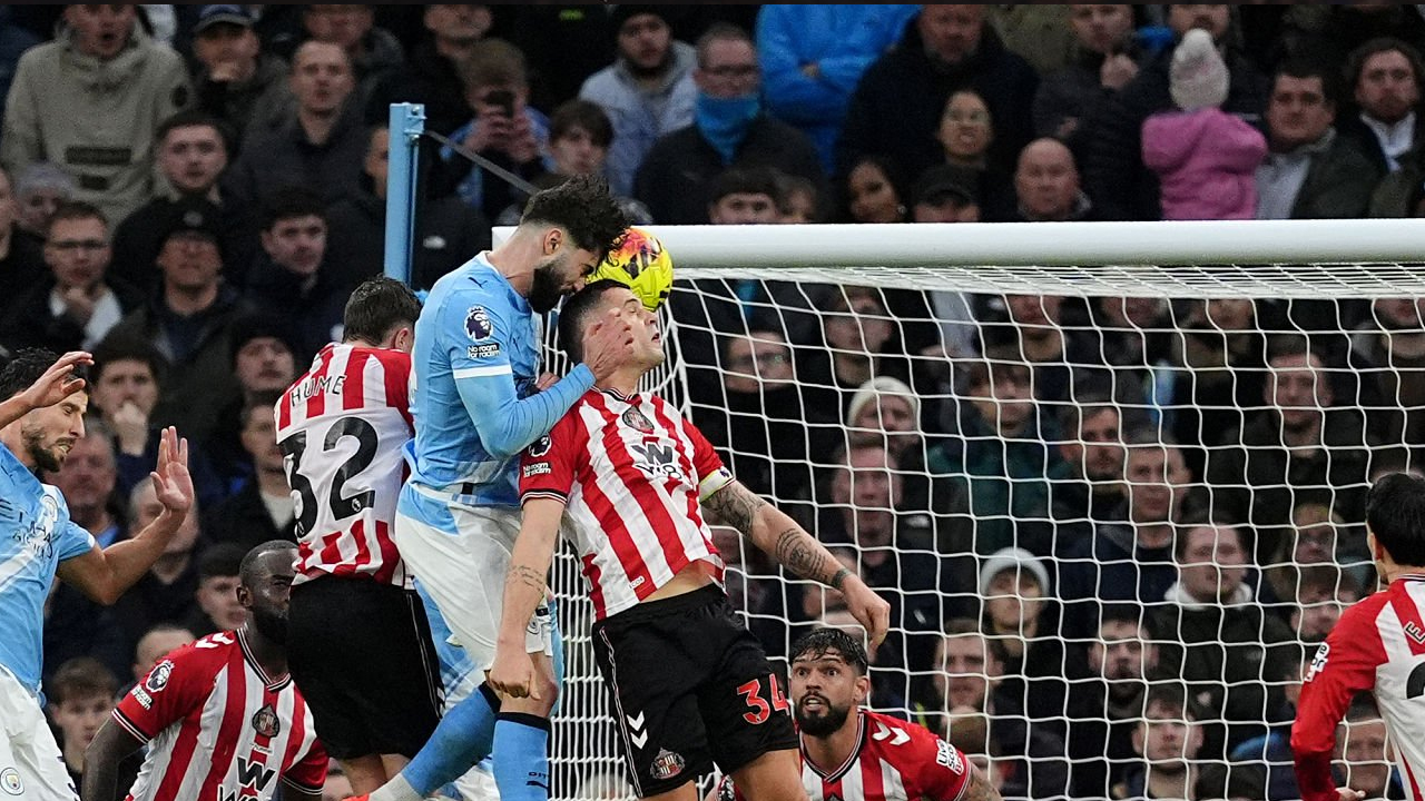 Manchester City vs Sunderland via gettyimages