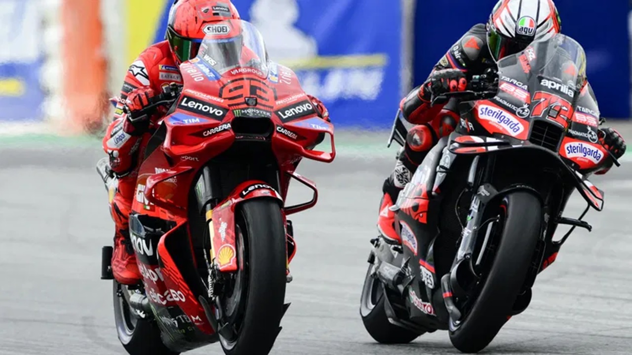 Marc Marquez Berperan atas Kebangkitan Aprilia di Akhir Musim