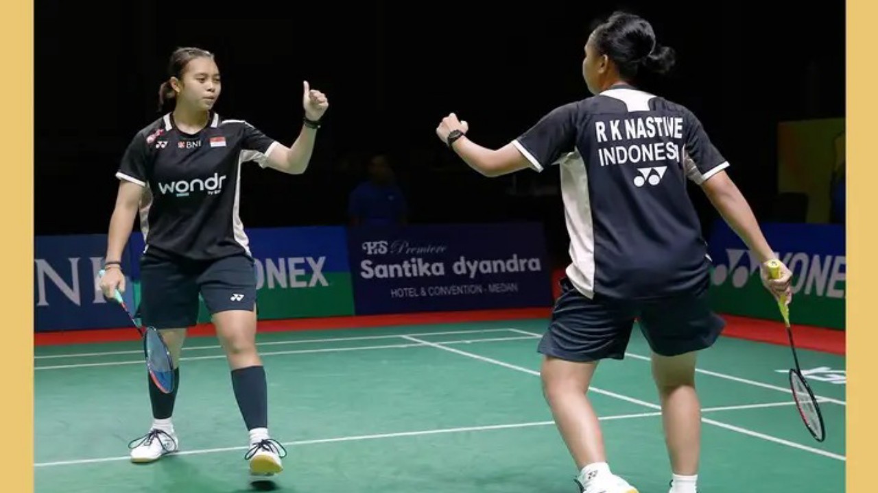 Sikat Malaysia, Isyana/Rinjani Kampiun Ganda Putri Guwahati Masters 2025