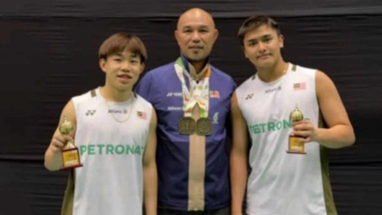 Aaron Tai/Kang Khai Xing Kampiun Ganda Putra Guwahati Masters 2025