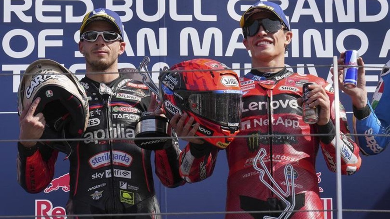 Aprilia Enggan Jemawa, Bisa Tampil Dominan Karena Marc Marquez Cedera