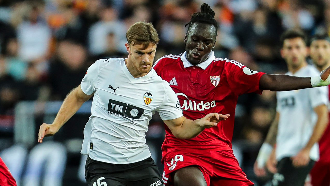 Hasil Pertandingan La Liga Spanyol: Valencia 1-1 Sevilla