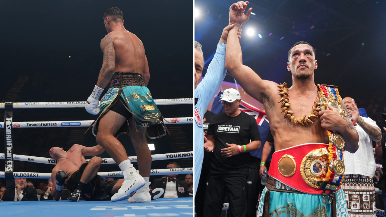 Jai Opetaia Pertahankan Sabuk dengan KO Brutal, Tapi Kecewa Tampil "Buruk"