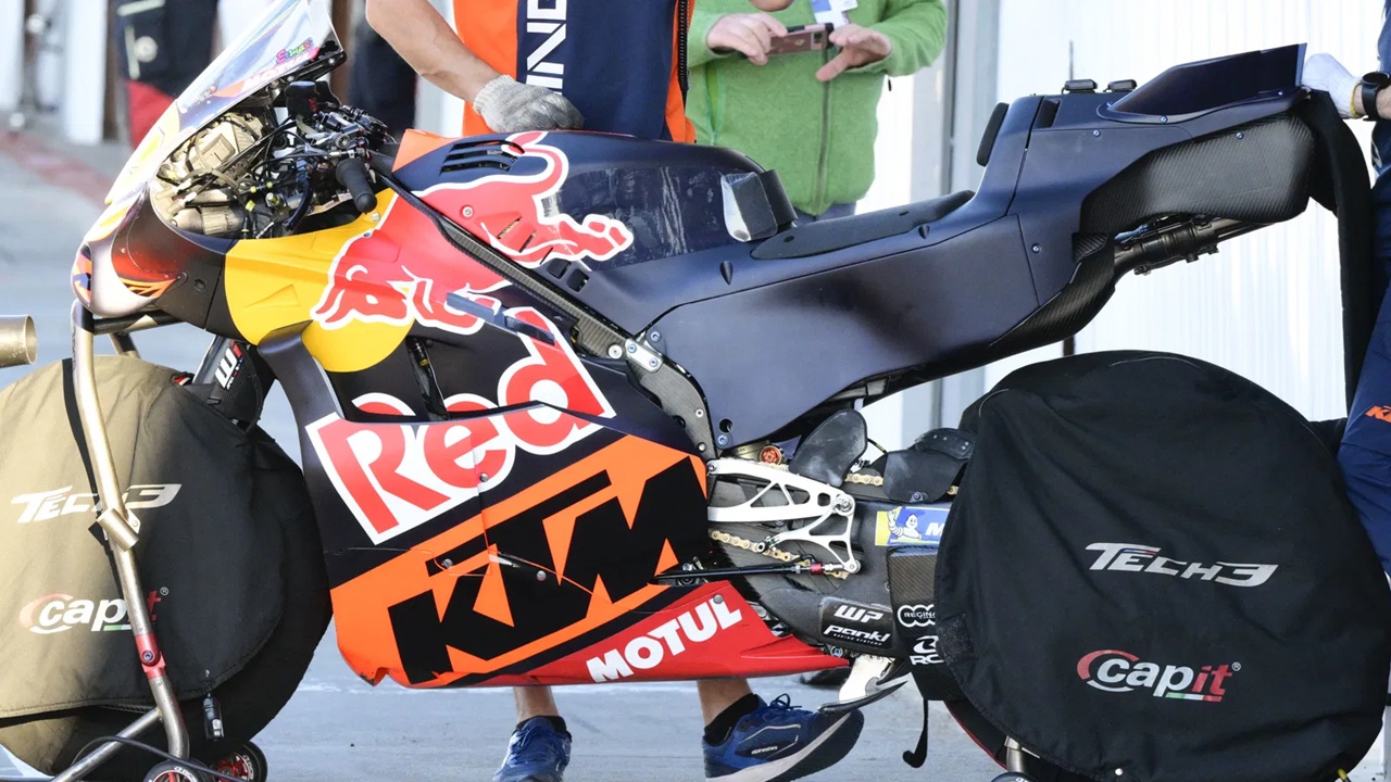 KTM melakukan uji coba dengan motor 850cc persiapan regulasi baru MotoGP 2027