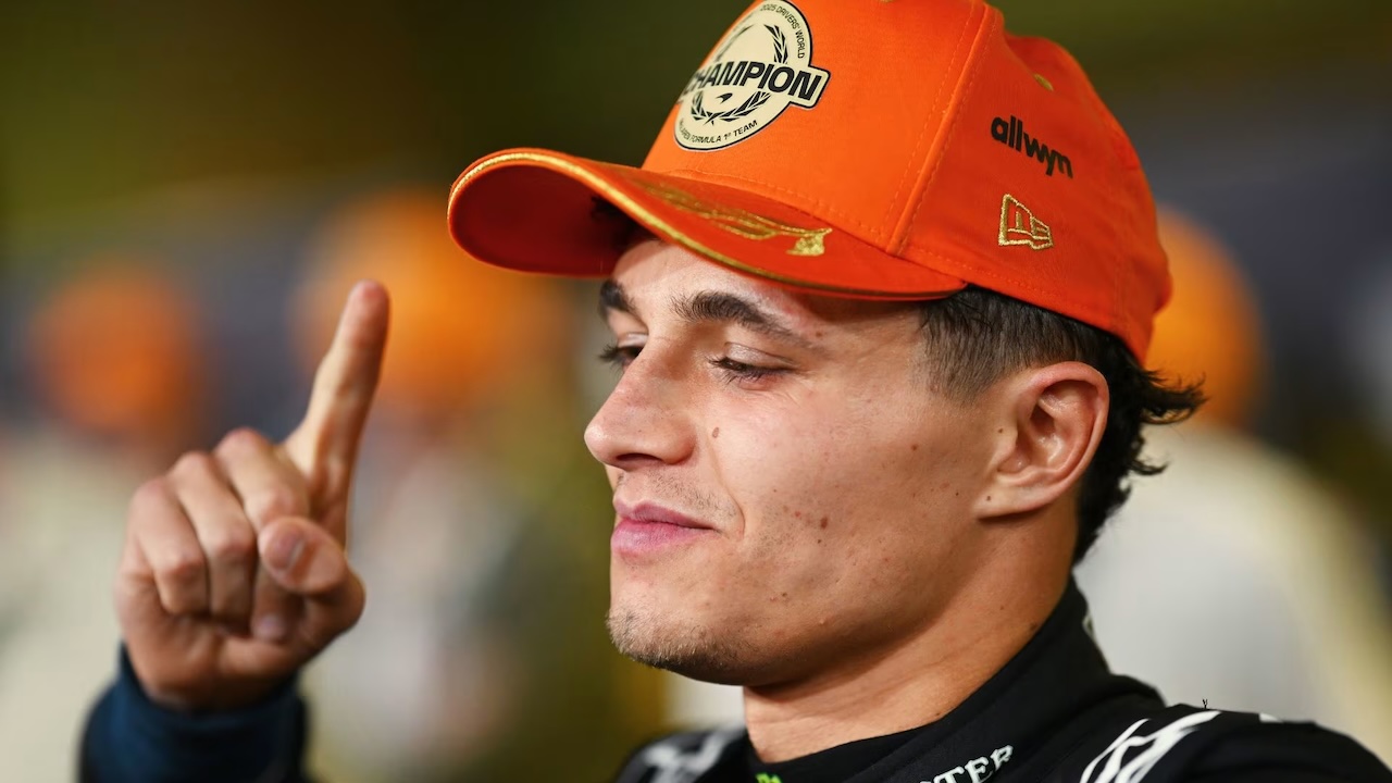 Lando Norris Resmi Gunakan Nomor Balap 1 untuk F1 2026