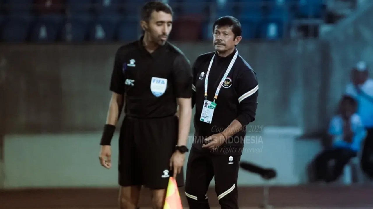 Pelatih timnas Indonesia U-22, Indra Sjafri