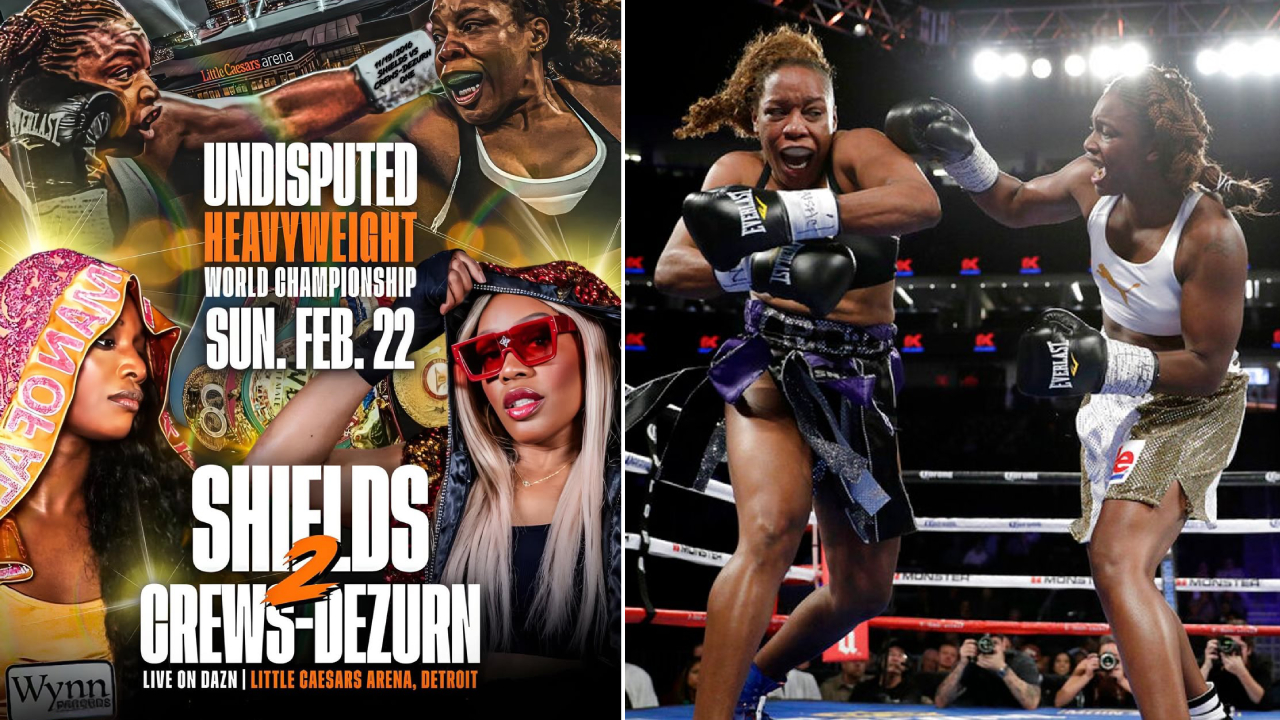 Claressa Shields kembali menghadapi Franchon Crews-Dezurn yang pernah dikalahkannya 9 tahun lalu. (Foto: Fight TV)