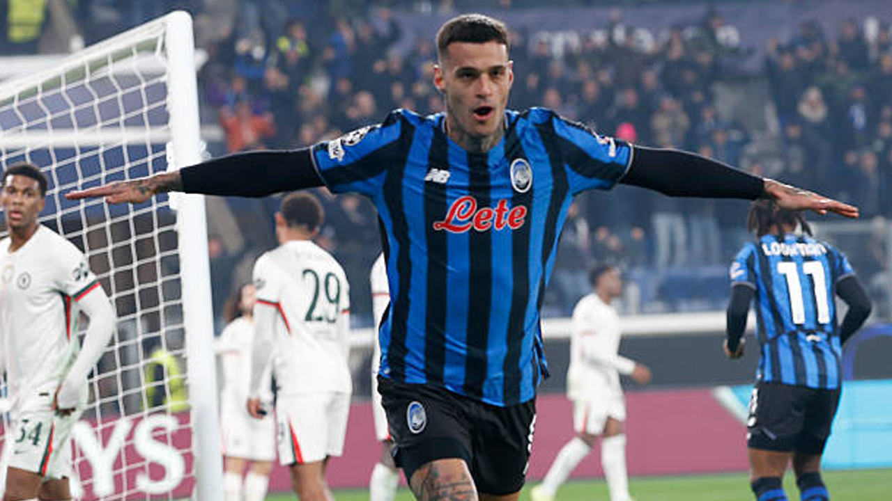 Hasil Pertandingan Champions League: Atalanta 2-1 Chelsea