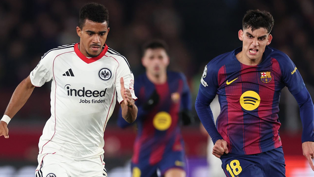Hasil Pertandingan Champions League: Barcelona 2-1 Eintracht Frankfurt