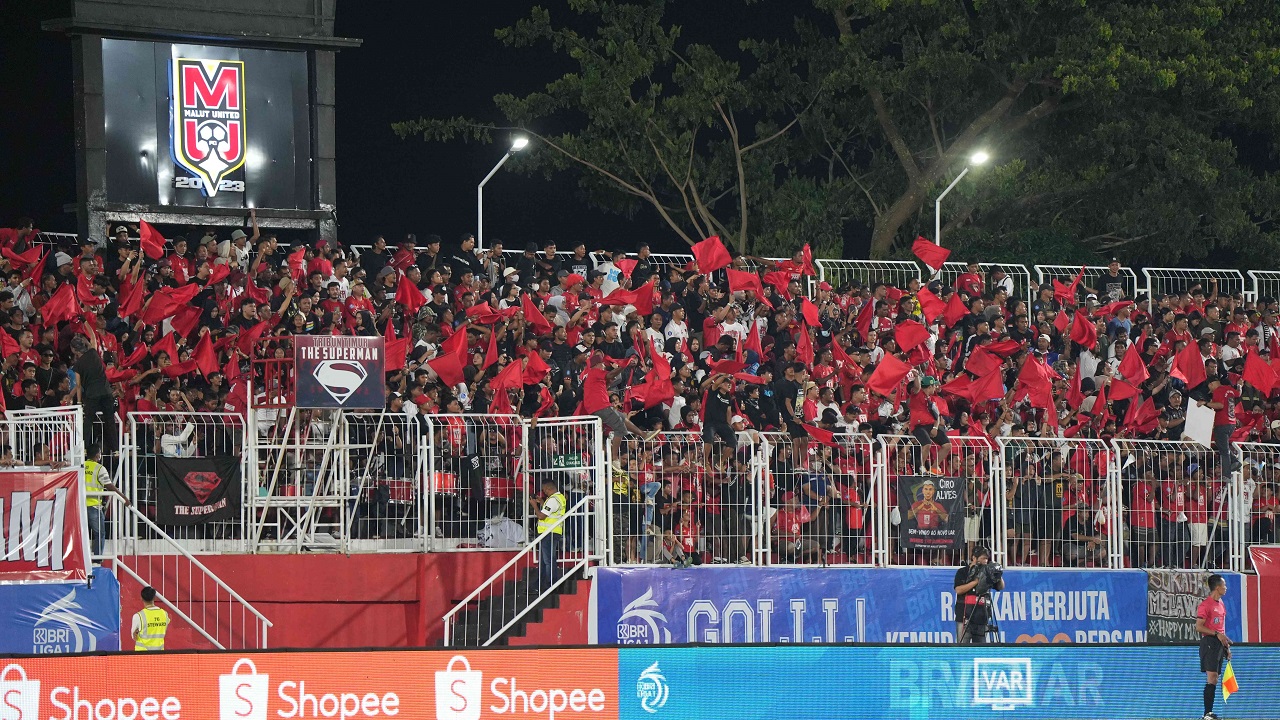 Suporter Malut United FC dapat bisa tiket terusan di sisa laga kandang musim ini