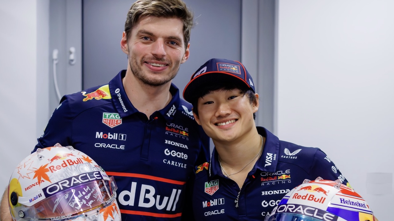 Max Verstappen, Yuki Tsunoda