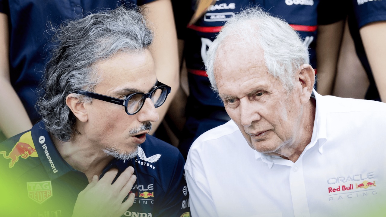 Helmut Marko, Laurent Mekies