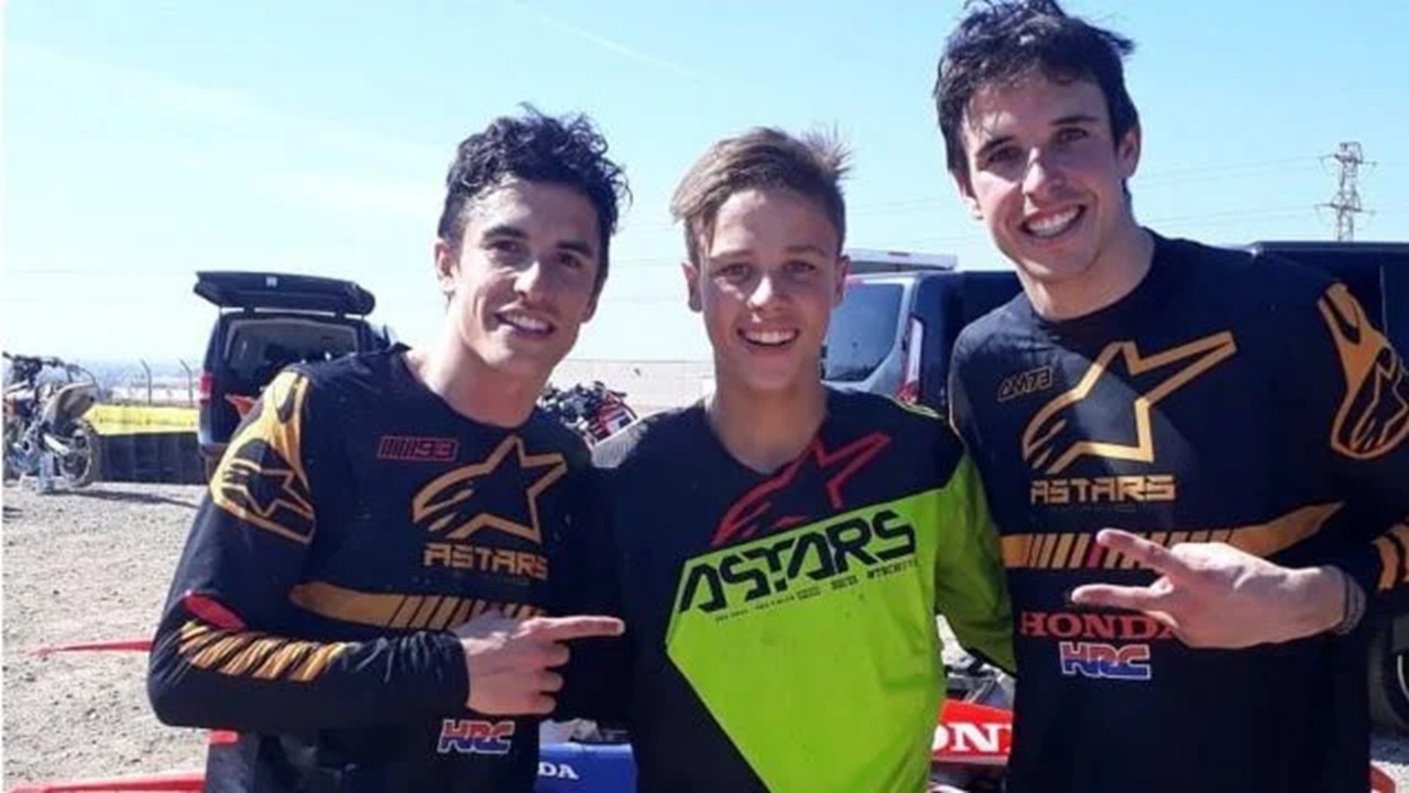 Marc Marquez, Alex Marquez dan Diogo Moreira