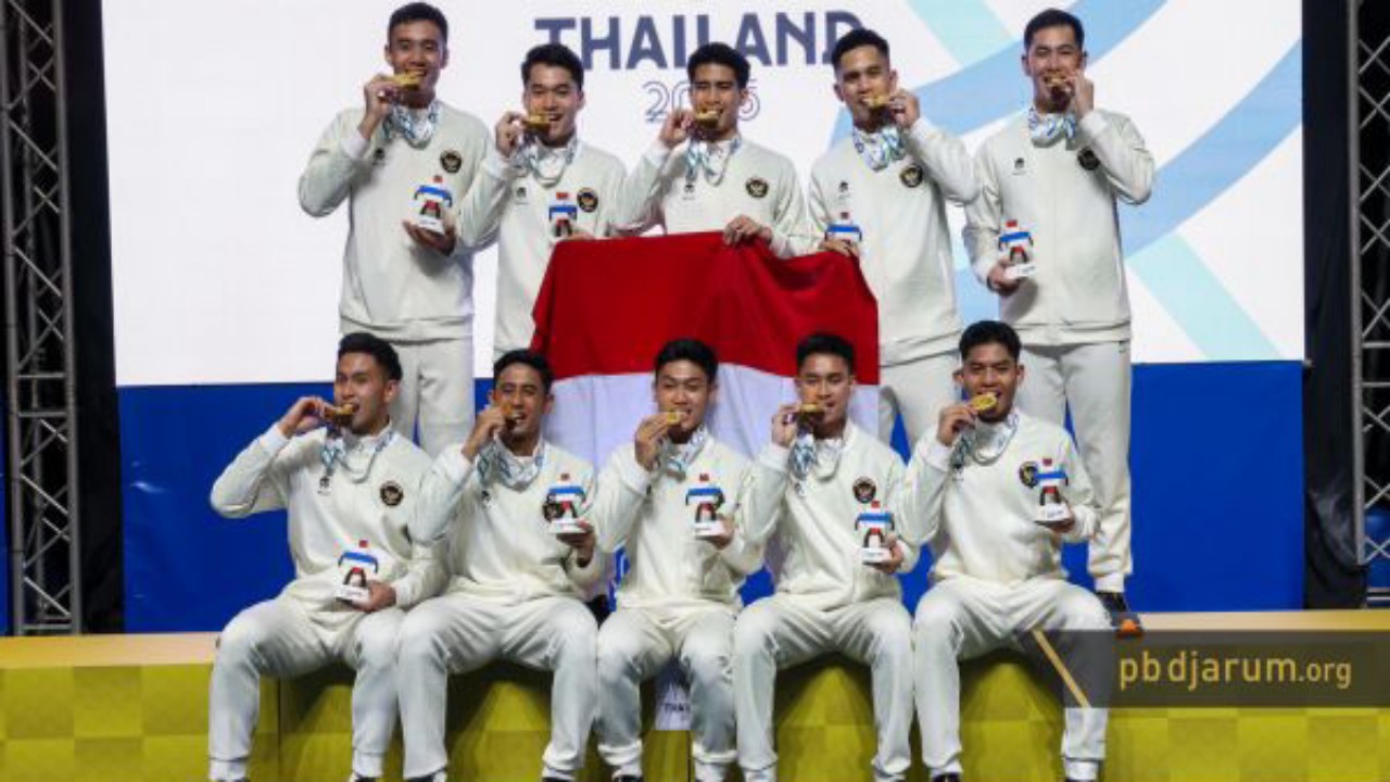 Beregu Putra Indonesia Persembahkan Medali Emas SEA Games 2025