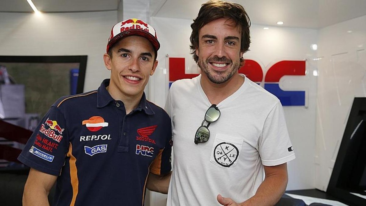 Marc Marquez dan Fernando Alonso