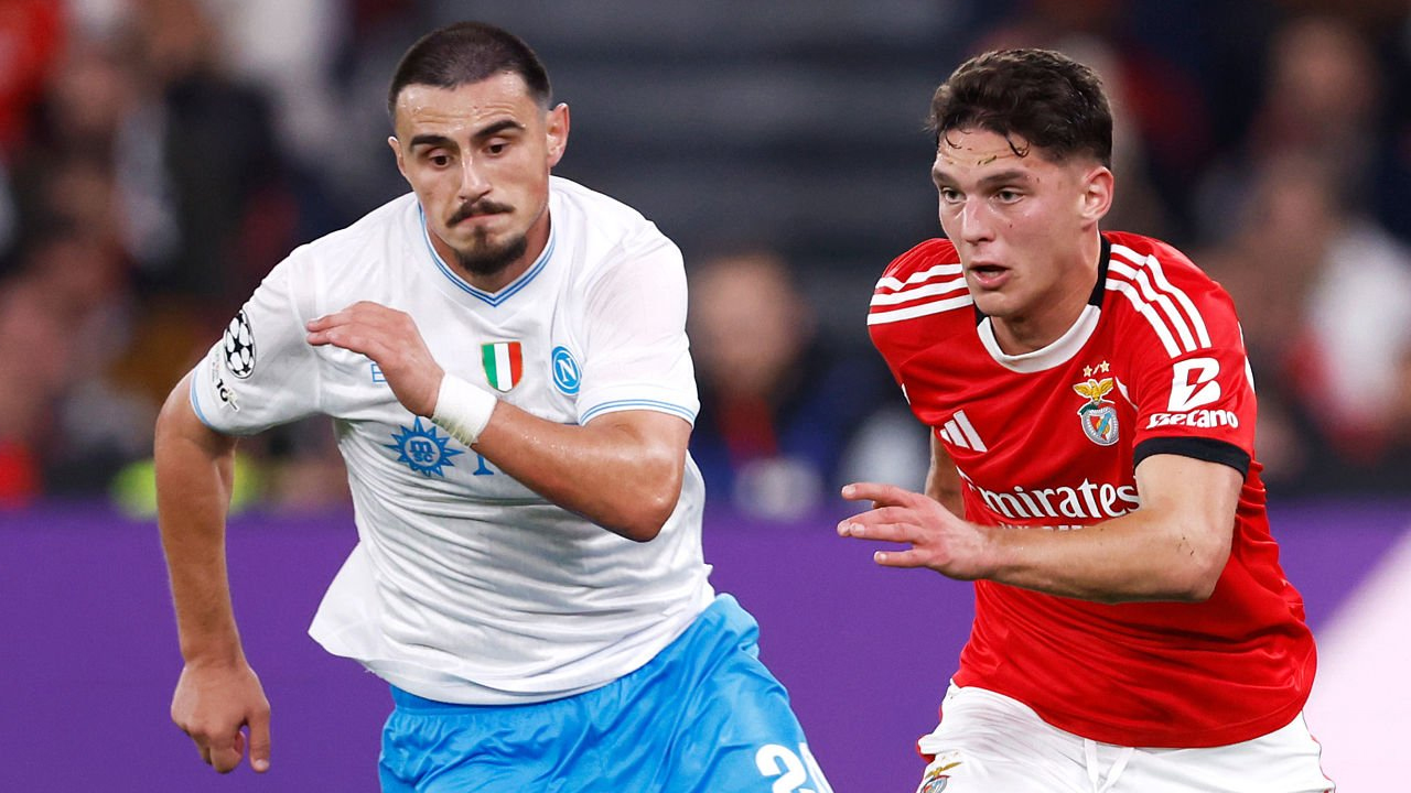 Hasil Pertandingan Champions League: Benfica 2-0 Napoli