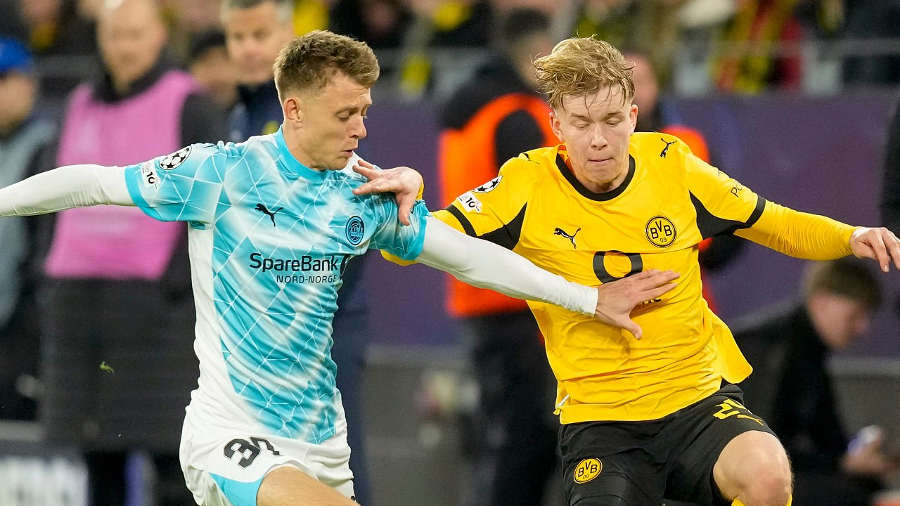 Hasil Pertandingan Champions League: Borussia Dortmund 2-2 Bodo / Glimt