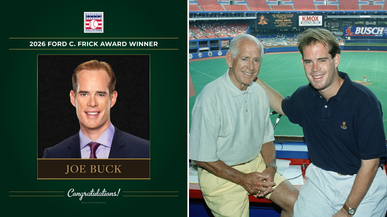 Dengan pencapaian ini, Joe Buck dan ayahnya, Jack, menjadi satu-satunya pasangan ayah-anak yang sama-sama meraih penghargaan prestisius tersebut. (Foto: AP)