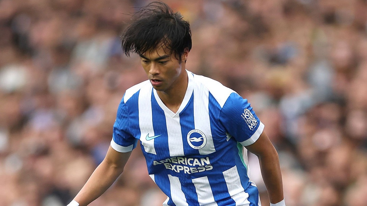 Winger Brighton, Kaoru Mitoma