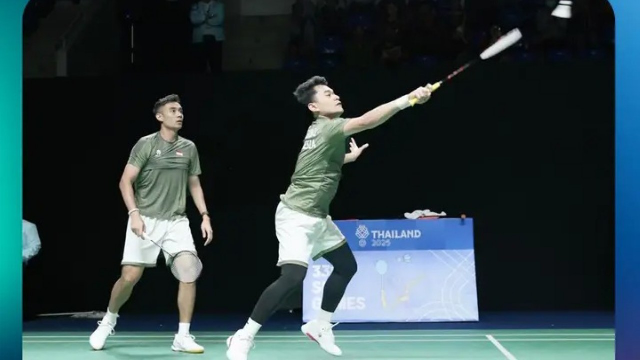 Dua Game Langsung, Leo/Bagas Lolos Semifinal SEA Games Thailand 2025
