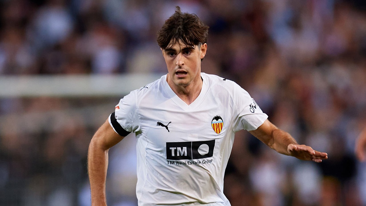 Gelandang muda Valencia, Javi Guerra