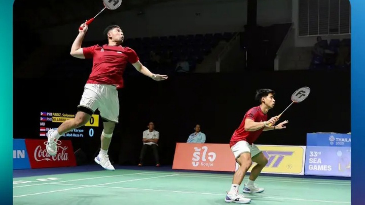 Sabar/Reza Susul Leo/Bagas ke Semifinal SEA Games 2025