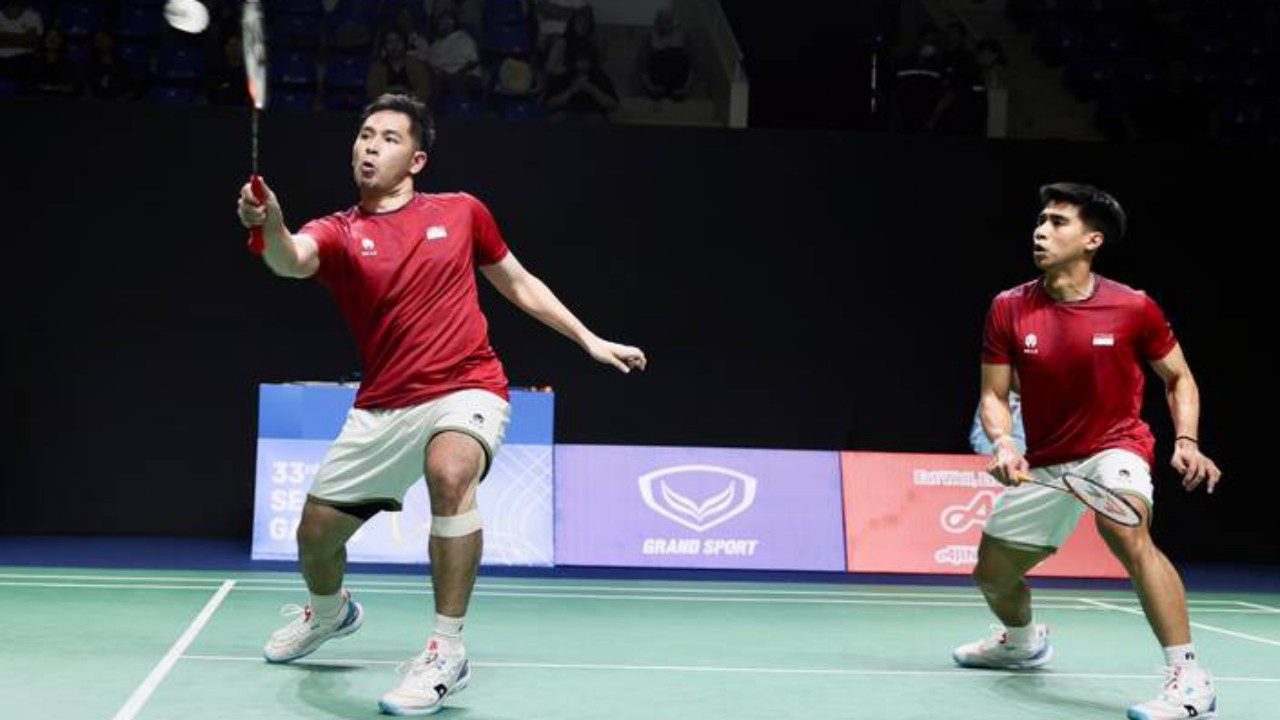 SEA Games 2025: Sabar/Reza Bersiap Melawan Wei Chong/Kai Wun