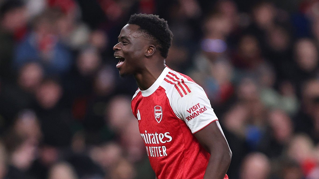Winger Arsenal, Bukayo Saka