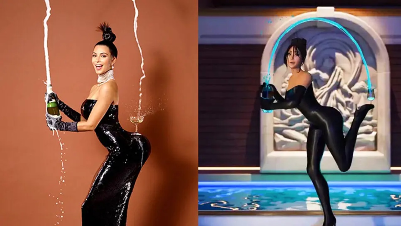 Kim Kardashian Akan Hadir di Skin Dikeluarkan Fortnite
