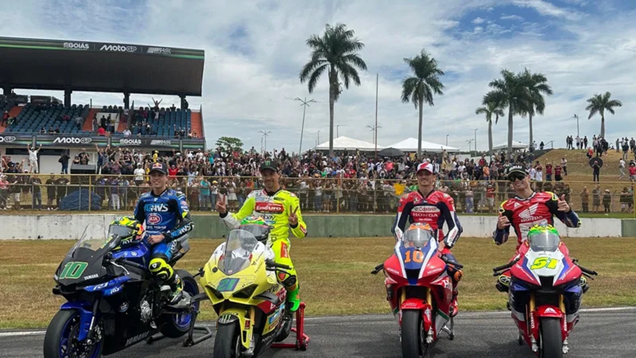 Diogo Moreira, Franco Morbidelli, Luca Marini, Eric Granado, Brazil event 2025, MotoGP 2026