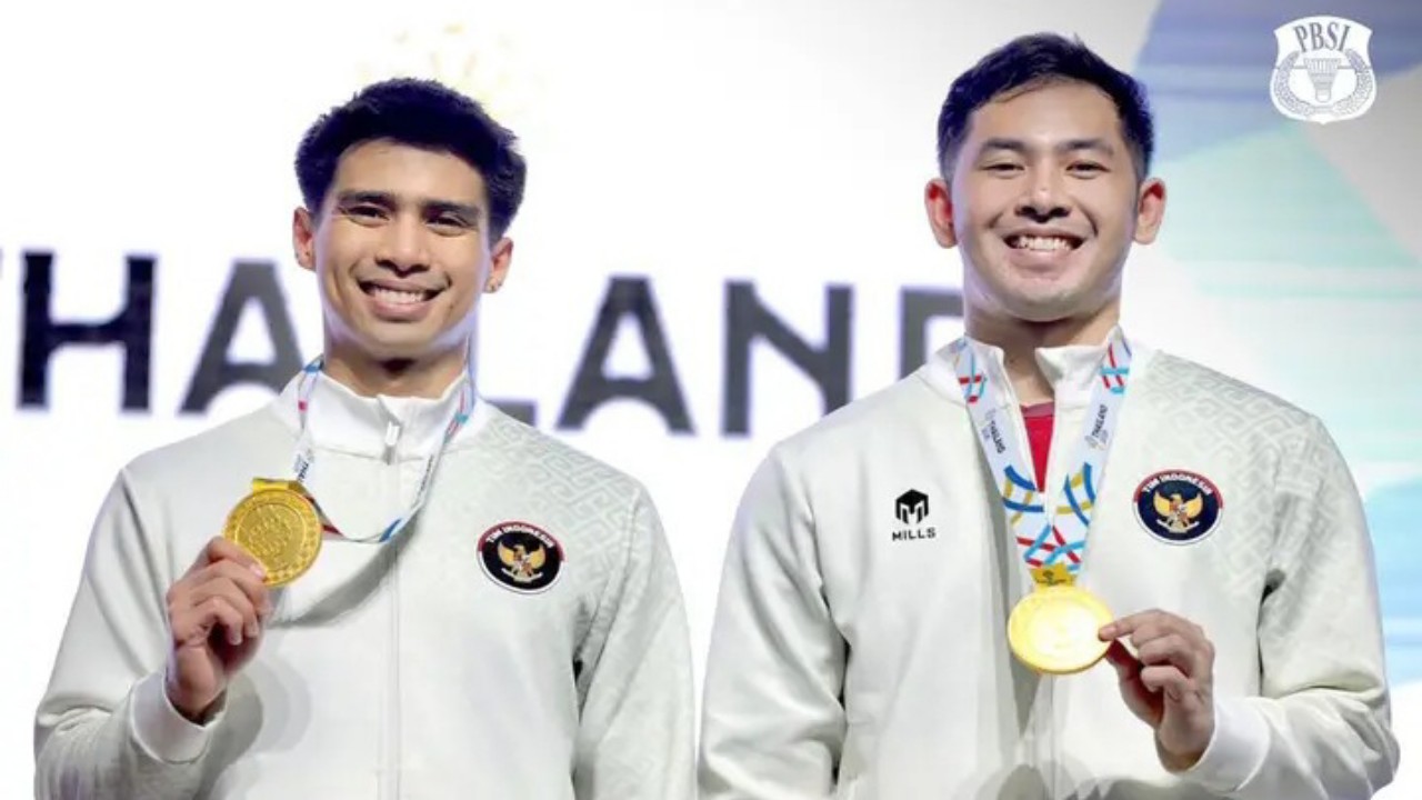 Sikat Aaron/Wooi Yik, Sabar/Reza Raih Medali Emas SEA Games 2025