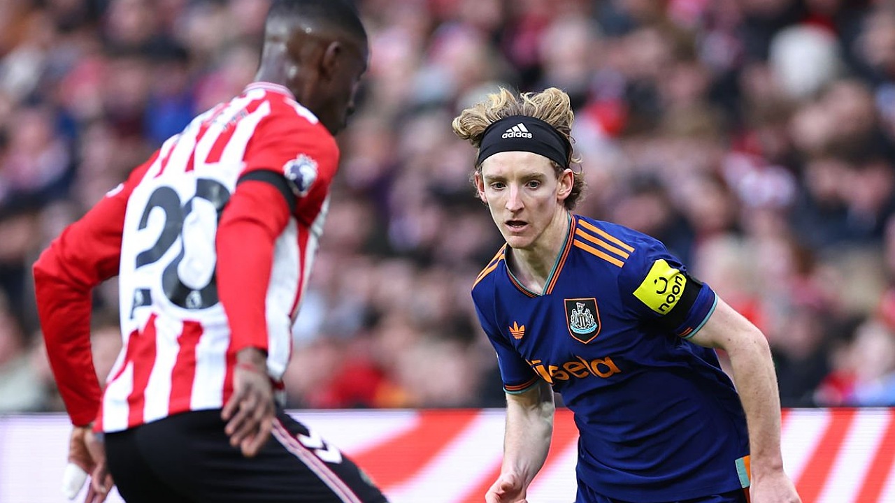 Winger Newcastle United, Anthony Gordon