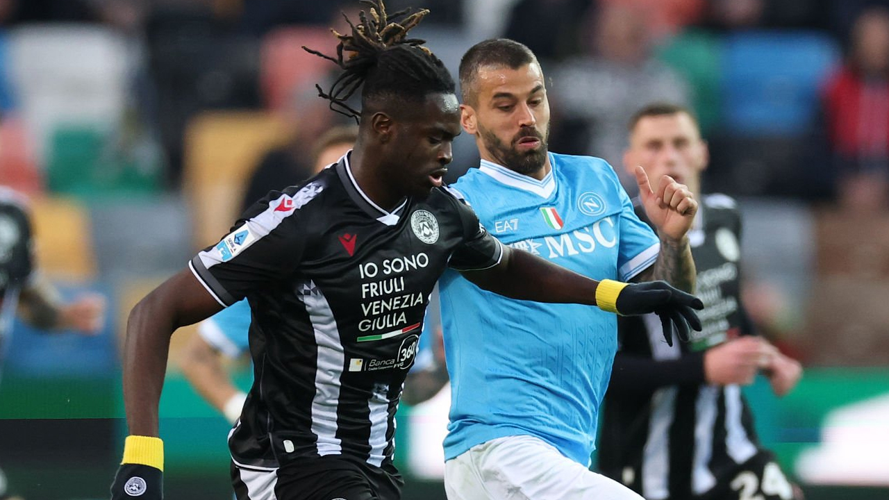 Hasil Pertandingan Serie A Italia: Udinese 1-0 Napoli