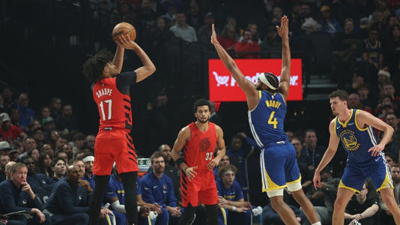 Jerami Grant dan Shaedon Sharpe Antarkan Blazers Libas Warriors